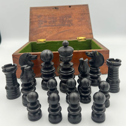 Early 20th century St George chess set