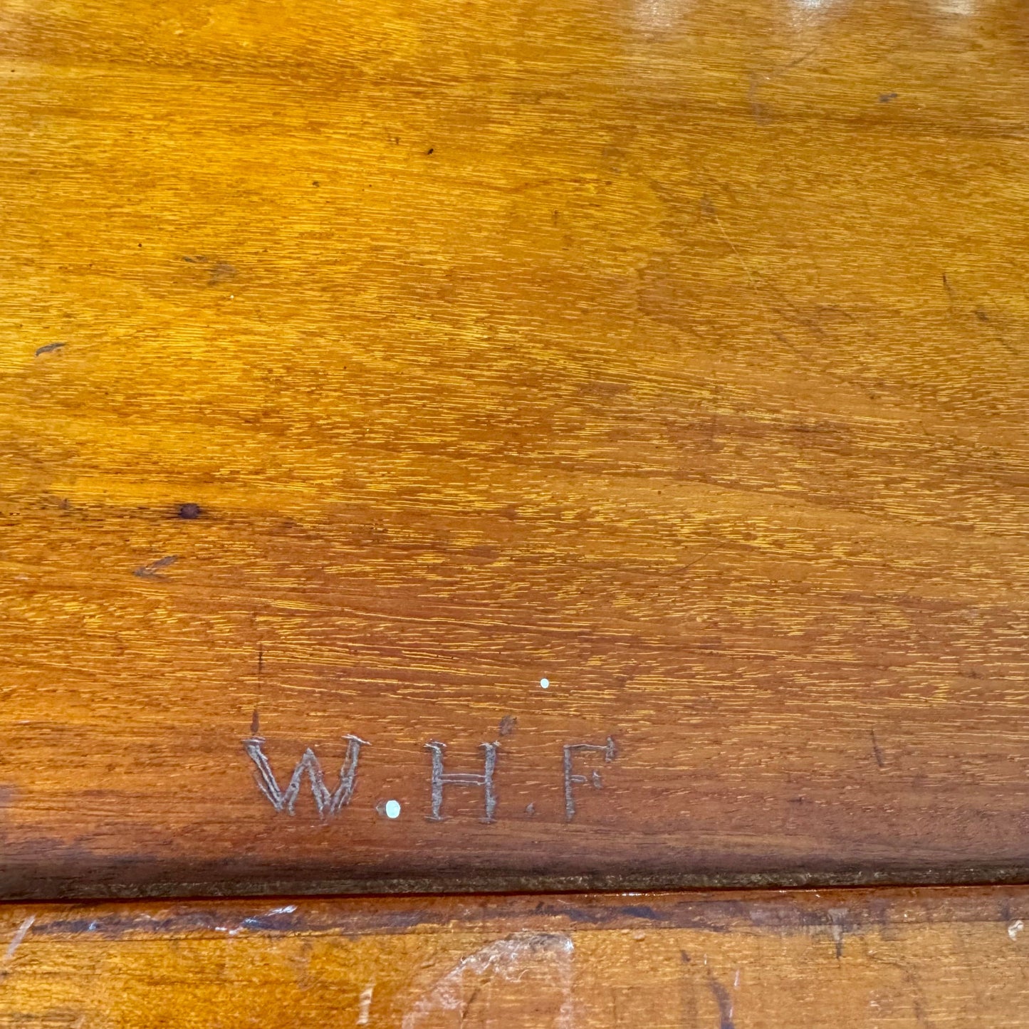 Very rare 1890's Henry Whitty & Son, Jaques & Son of London ship's chess board and pegged pieces.