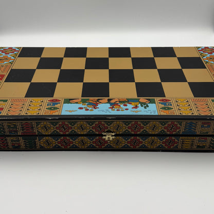 Vintage Peruvian chess set