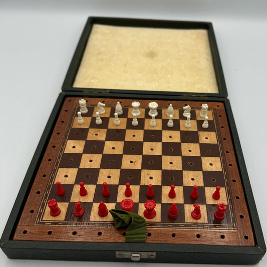 Jacques of London wooden travel chess set