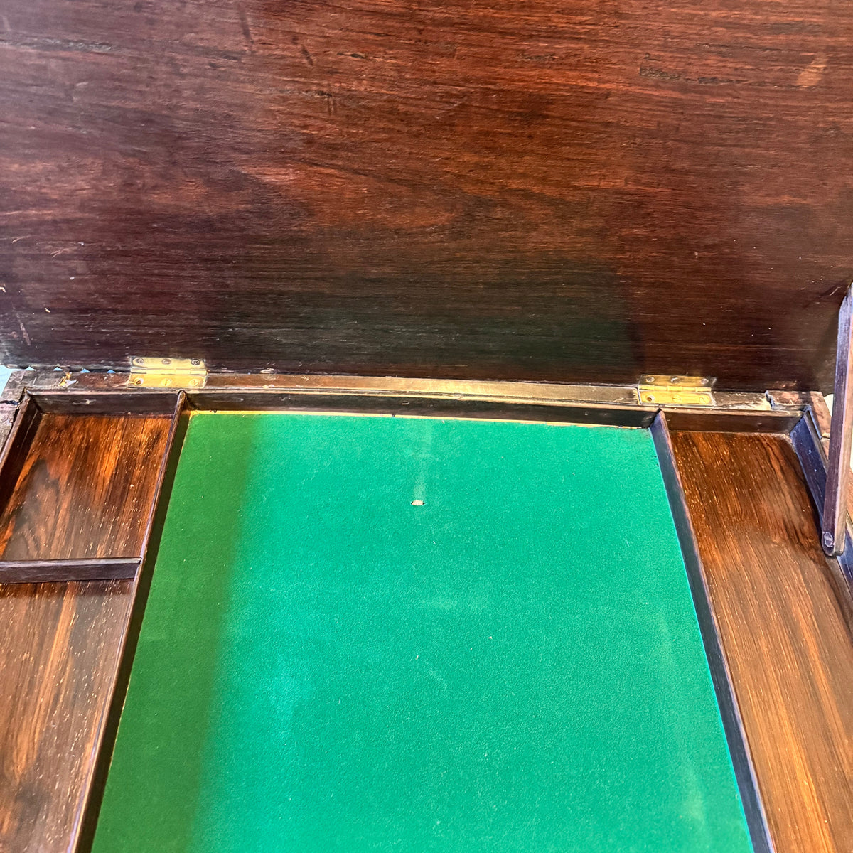 William IV rosewood games table
