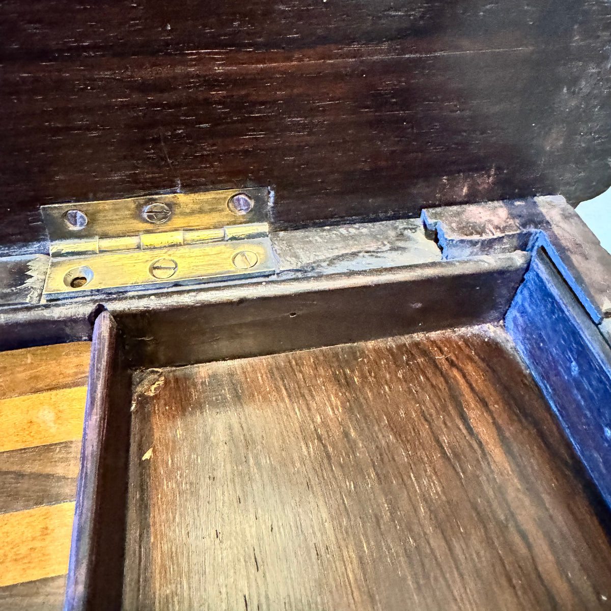 William IV rosewood games table