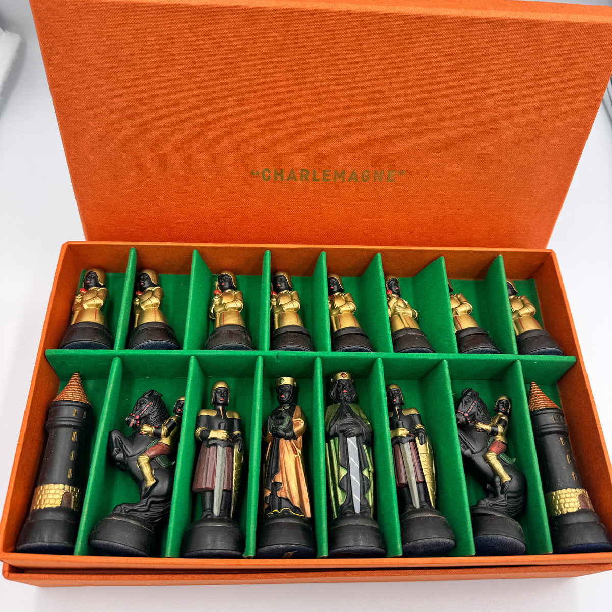 1968 Anri Charlemagne Toriart chess pieces