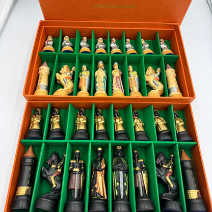 1968 Anri Charlemagne Toriart chess pieces