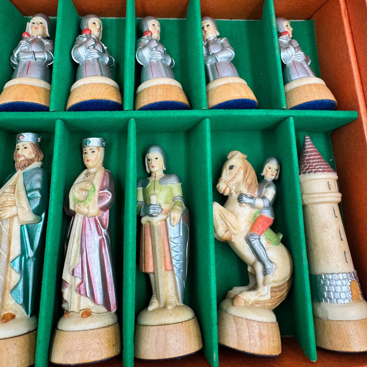 1968 Anri Charlemagne Toriart chess pieces