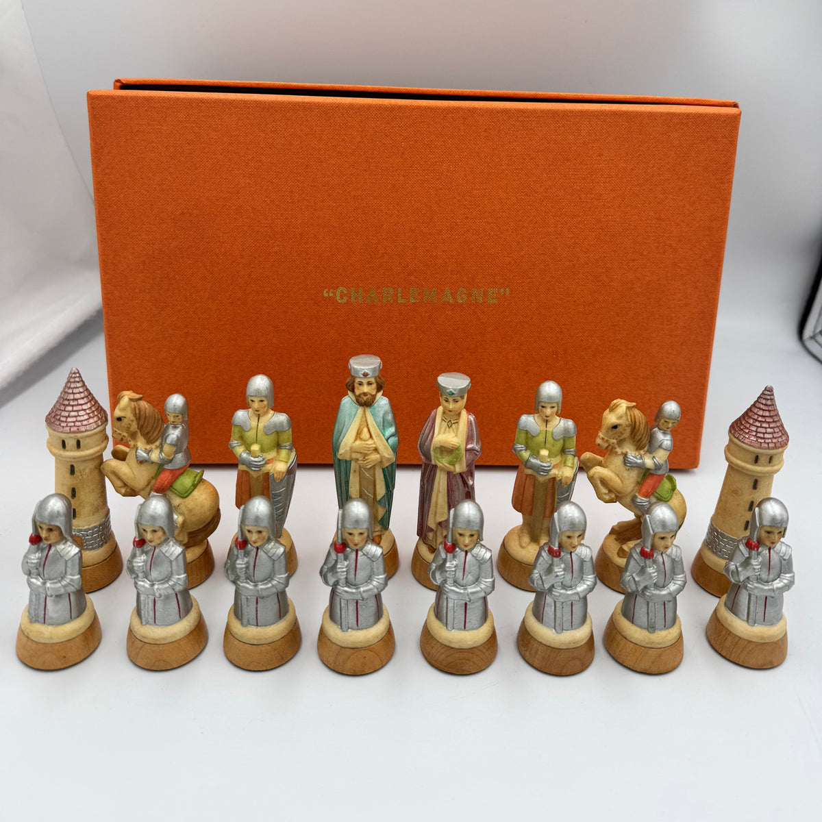 1968 Anri Charlemagne Toriart chess pieces