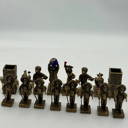 Vintage 1970s Bayer Desmopan chess set