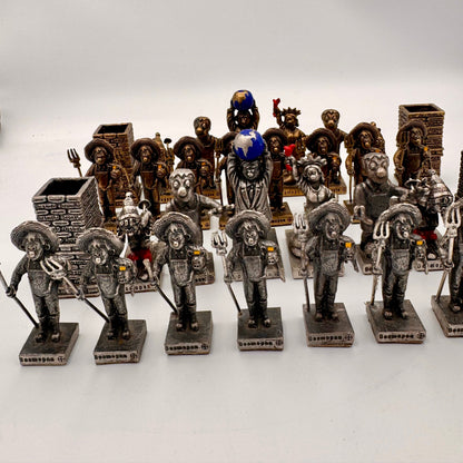 Vintage 1970s Bayer Desmopan chess set