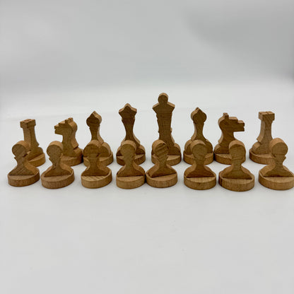 An Extremely Rare and Undocumented A.G. Spalding & Bros. Ltd. Prototype Minimalist Chess Set, Circa 1920s–1930s
