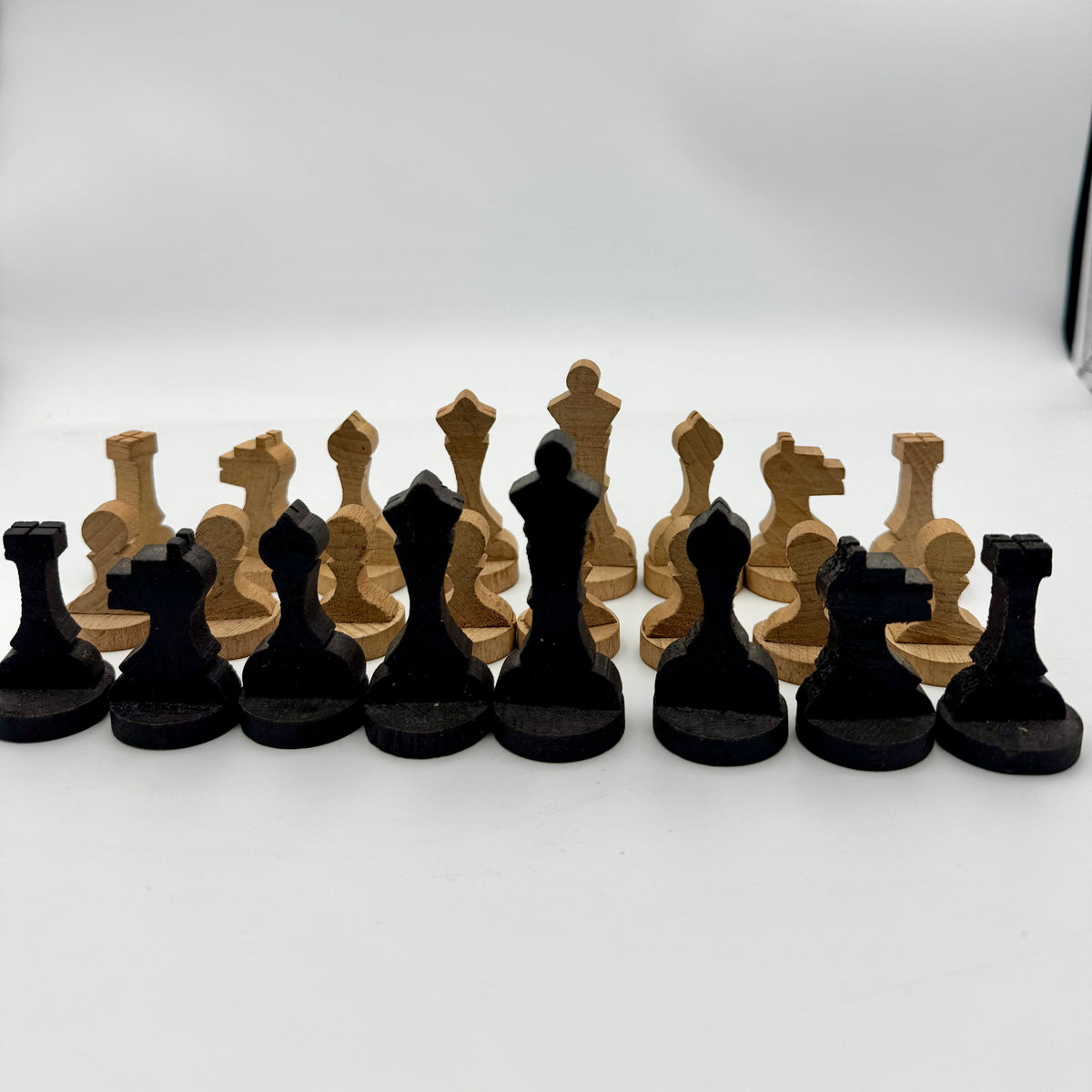 An Extremely Rare and Undocumented A.G. Spalding & Bros. Ltd. Prototype Minimalist Chess Set, Circa 1920s–1930s