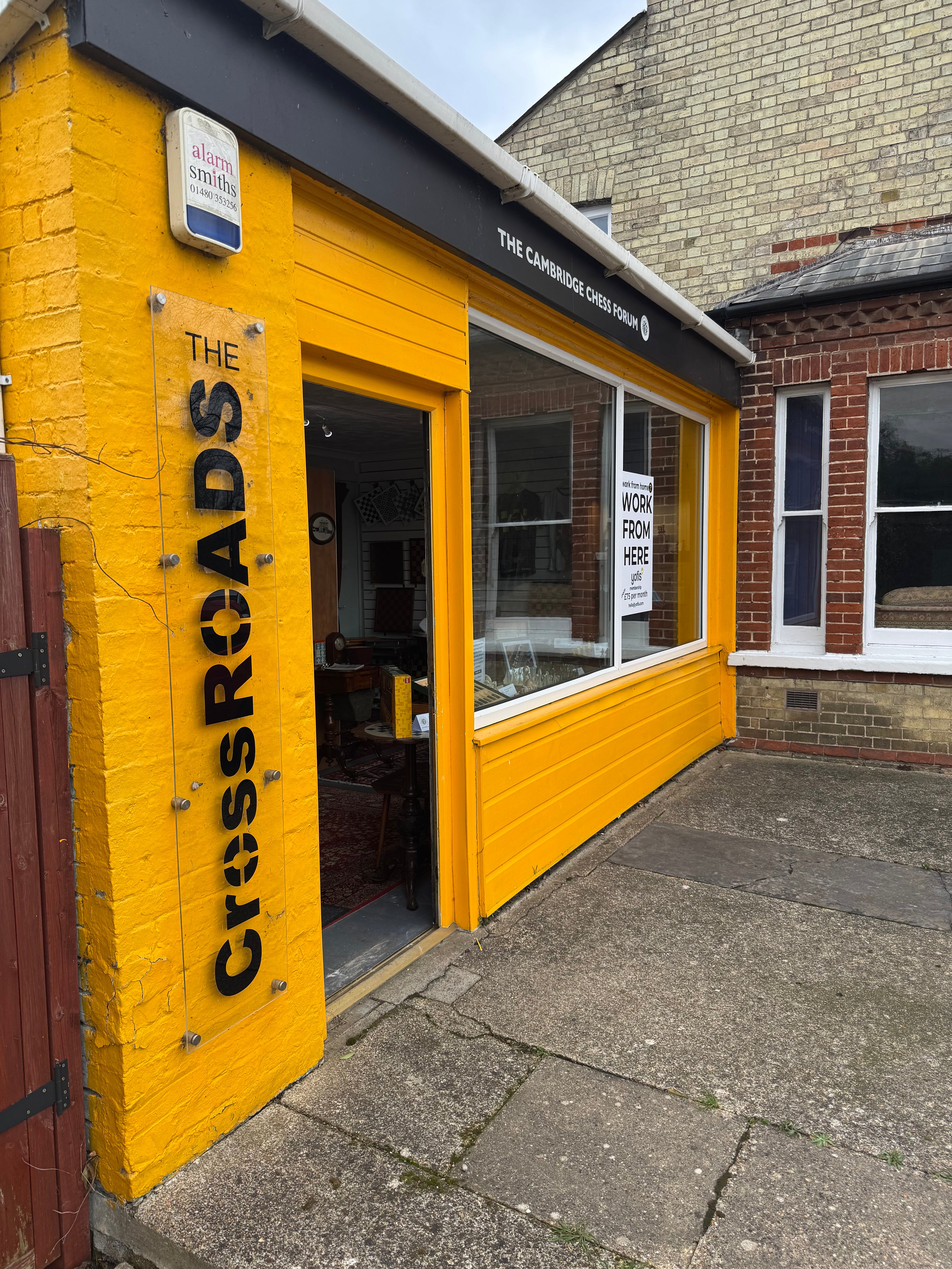 front of the Yofis Oakington store at The Crossroads in Oakington